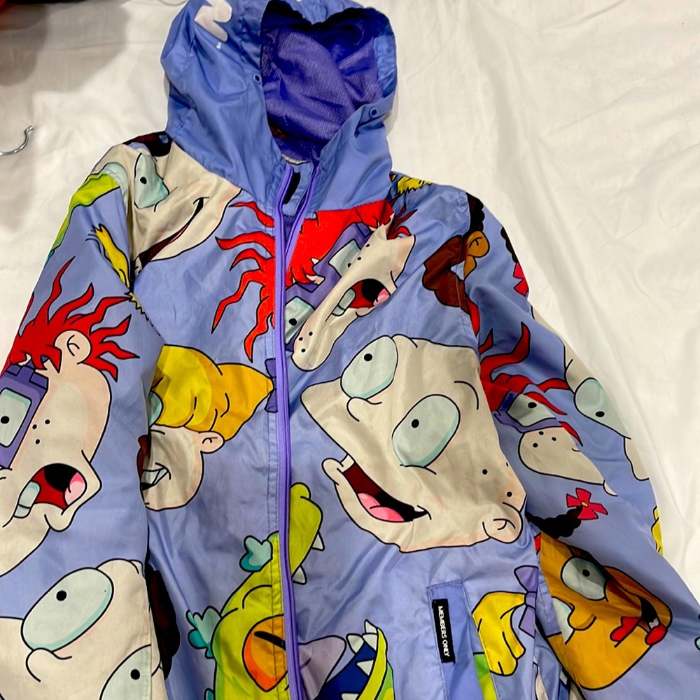 Nickelodeon Rugrats Purple Windbreaker